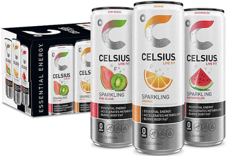 Celsius Sparkling 12oz Can Variety Pack