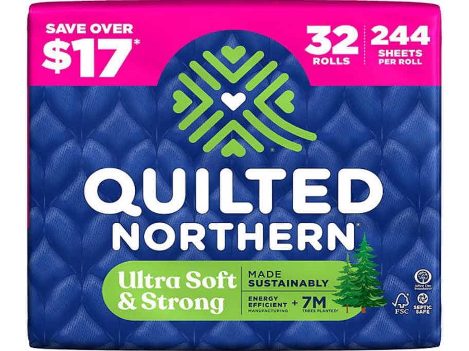 Stock image of Quilted Northern Ultra Soft & Strong 2-Ply Toilet Paper 32-Count