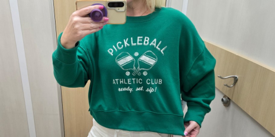 Kohl’s Sonoma Women’s Pickleball Sweatshirts & More Only $16.56 Shipped (Reg. $30)