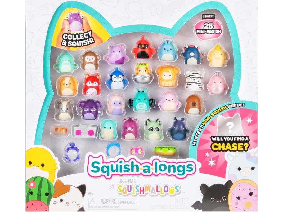 large set of Squishmallows Squish-a-longs