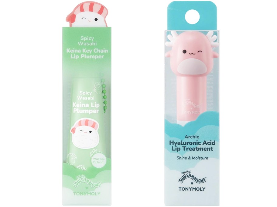 Squishmallows lip plumper and lip treatment stick