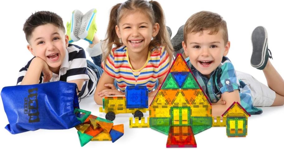 Kids playing with Tytan Tiles