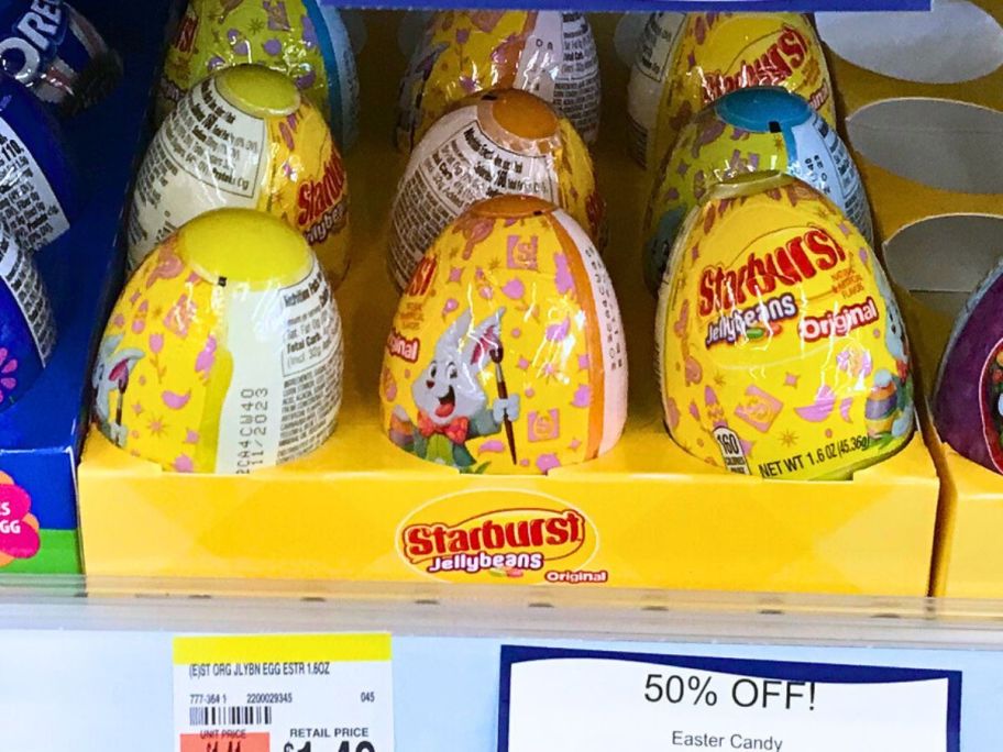 Starburst Jely bean Eggs