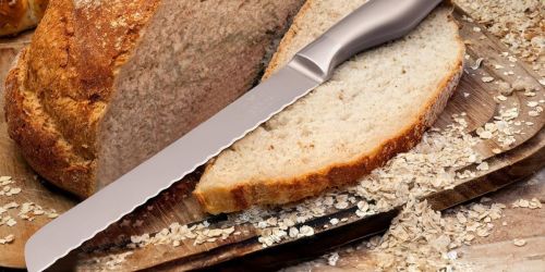 Serrated Bread Knife Only $8.49 Shipped for Prime Members (Great for Slicing Sourdough)