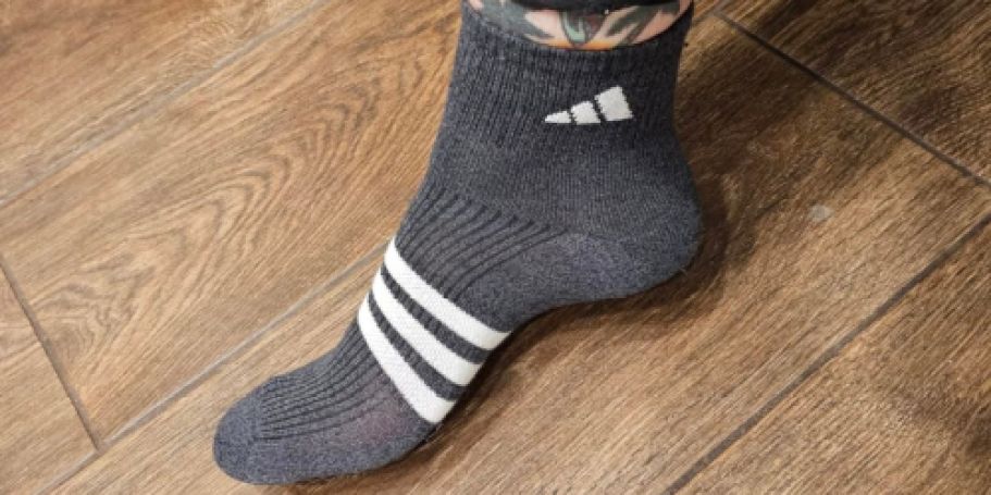 adidas Socks MultiPacks from $8 on Amazon (Reg. $16)