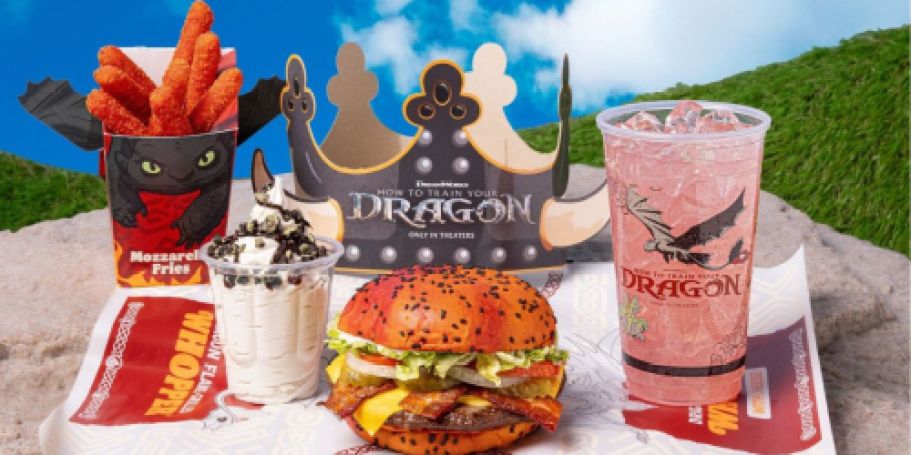 New Burger King ‘How to Train Your Dragon’ Menu Available May 27th