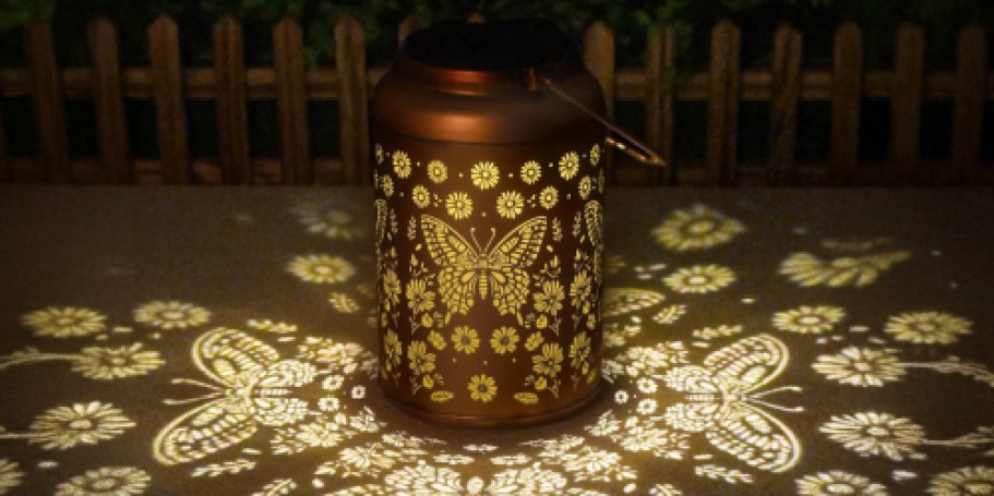 Outdoor Solar Lanterns Only $8 on Amazon (Regularly $27)