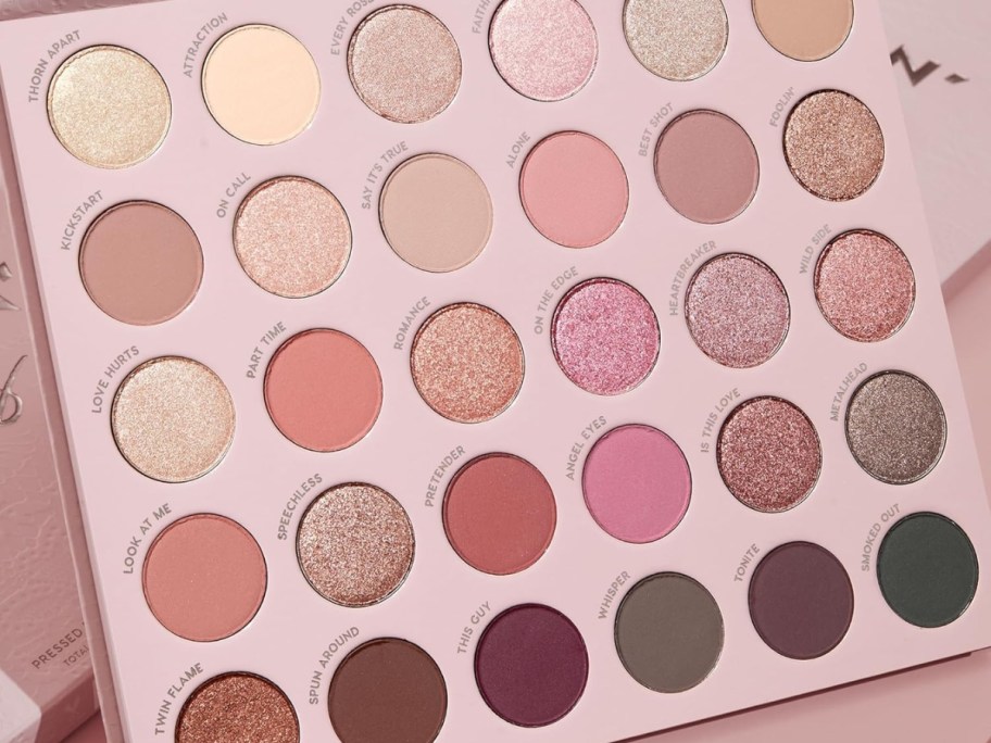 a large eyeshadow palette