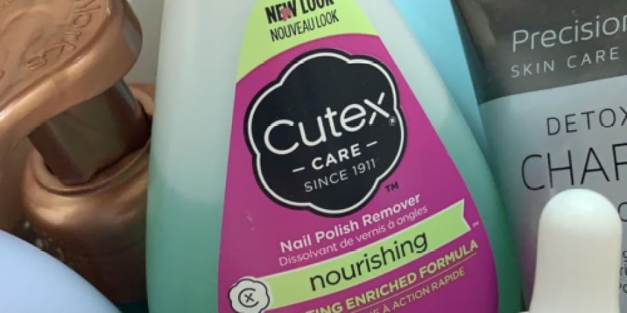 Cutex Nourishing Nail Polish Remover Bottle Just $2 Shipped on Amazon