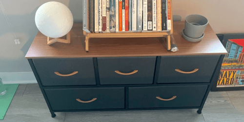Fabric Storage Dresser Just $31.99 on Amazon