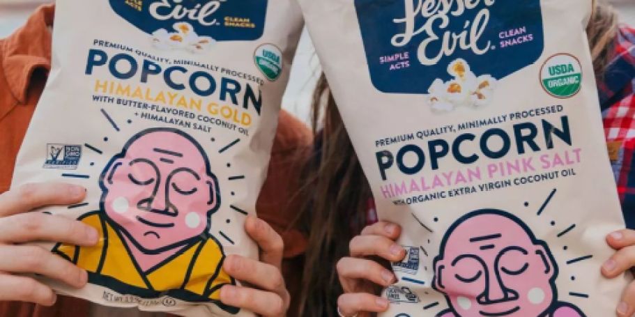 TWO LesserEvil Popcorns Only $2.99 After Cash Back at Target (Just $1.49 Each!)