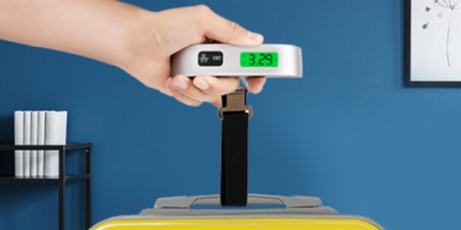 Digital Luggage Scale Only $7 Shipped for Prime Members | Great for Summer Travel!