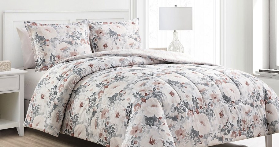 floral comforter set