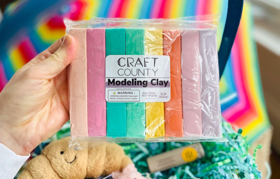 pastel modeling clay