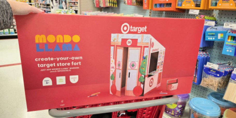 Target’s Color-Your-Own Store Fort Is Here (and It’s Gonna Sell Out Fast!)