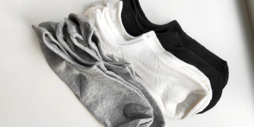 Women’s No Show Socks 6-Pack Only $6.99 on Amazon