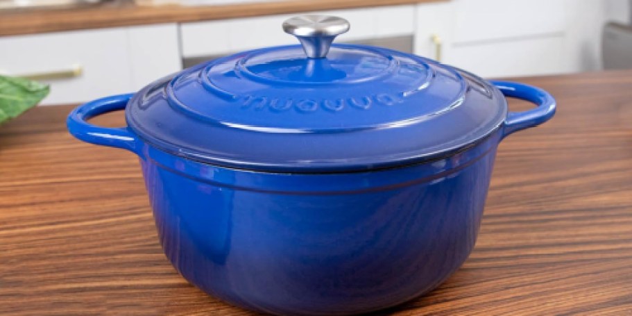 Cast Iron Dutch Oven Only $29.99 Shipped on Amazon (Compare to Le Creuset!)