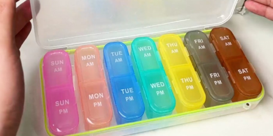 Daily Pill Organizer Only $4.99 Shipped for Amazon Prime Members