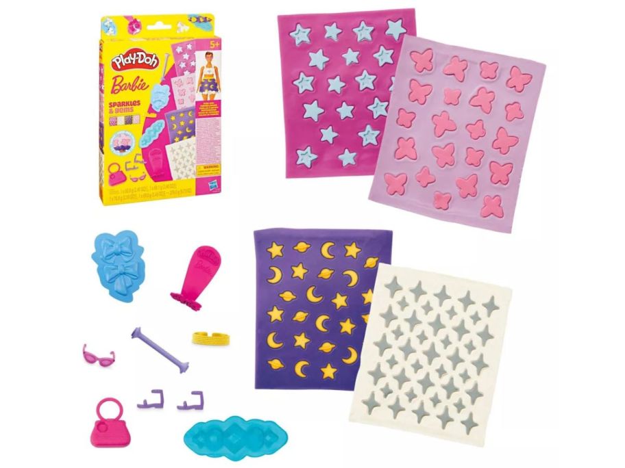 Play-Doh Barbie Sparkles and Gems Pattern Pack