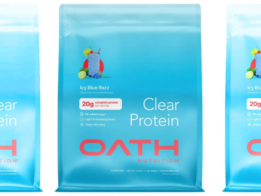 Oath Nutrition Clear Protein Powder 18-Servings stock image