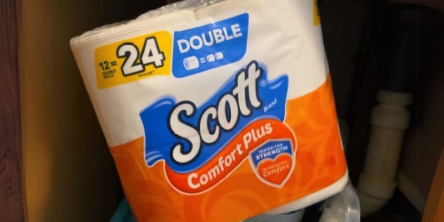 Scott ComfortPlus Toilet Paper 12-Pack Just $5 Shipped on Amazon (Only 42¢ Per Roll)
