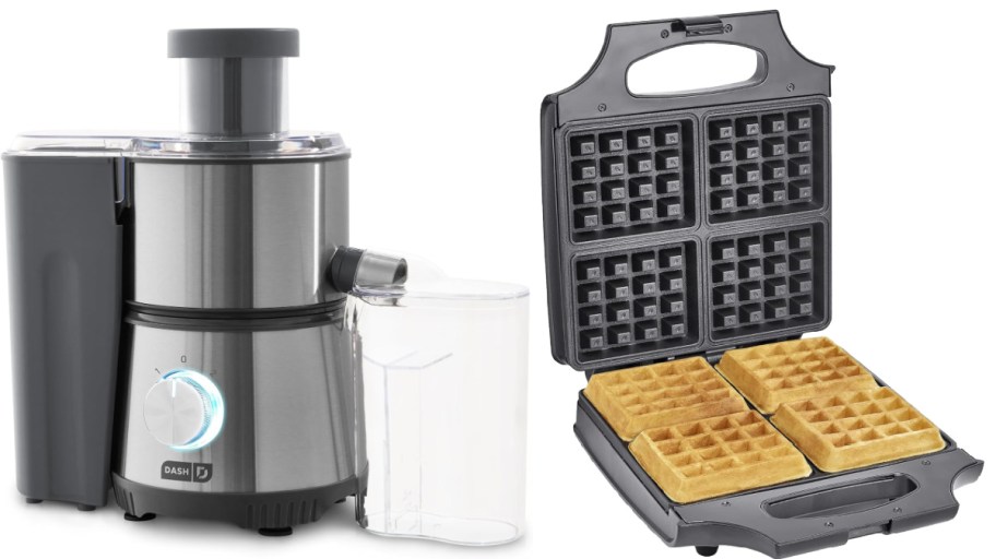 stock images of Juicer and waffle maker