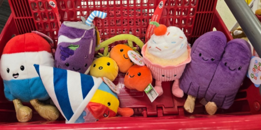 NEW Target Gigglescape Plush Toys Just $5 | Ice Pops, S’mores, Sodas, Veggies, & More!