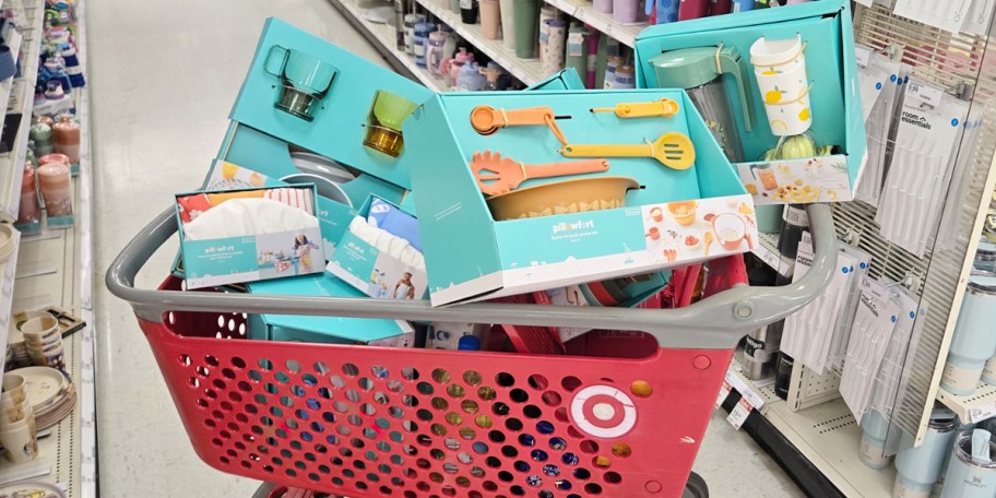 pillowfort playsets in target shopping cart 