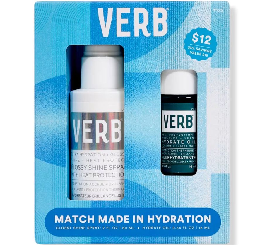  a two piece verb hydrating hair care kit 