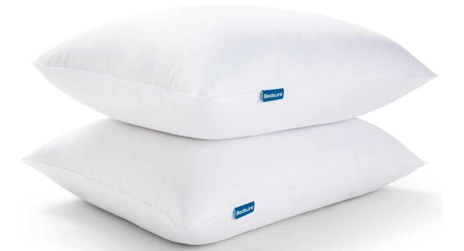 stock image of Bedsure Queen Size Hotel Pillow 2-Pack - Soft