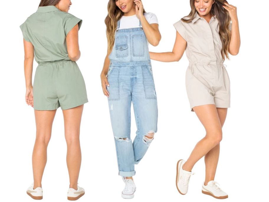 Celebrity Pink Overalls and Jumpers