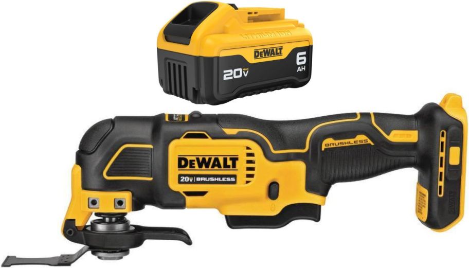 dewalt multi tool and battery
