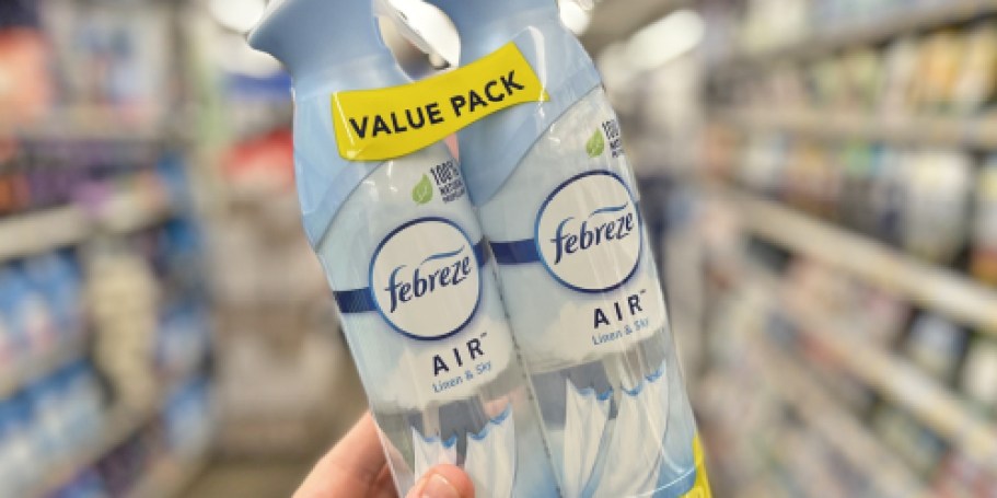 FOUR Febreze Air Freshener Sprays Just $5.81 Shipped on Amazon (Only $1.45 Each)