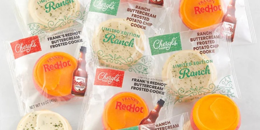 Would You Try Frank’s RedHot or Ranch Potato Chip Cookies? Free Shipping – Today Only!