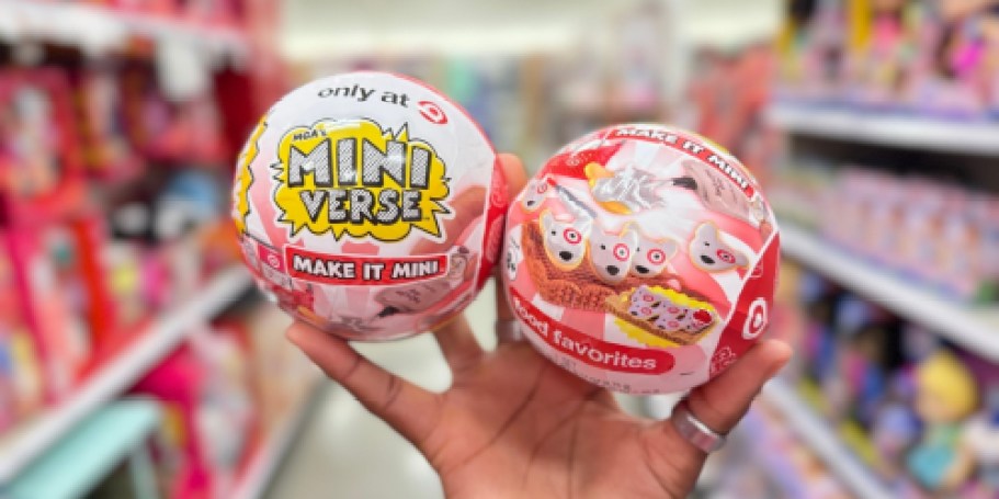 Get 50% Off MGA Miniverse Make It Mini Toys at Target – Prices from $2!