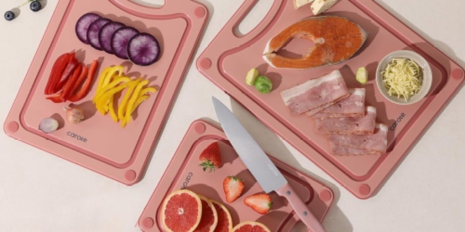 Up to 80% Off Carote Kitchen Utensils, Cutting Boards, Mixing Bowls, & More on Amazon