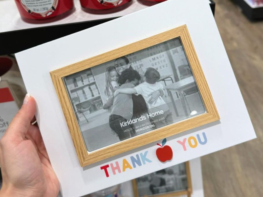 Kirkland's Thank You Teacher 4x6 Picture Frame