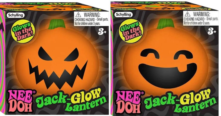 2 Jack-o-Lanterns in boxes