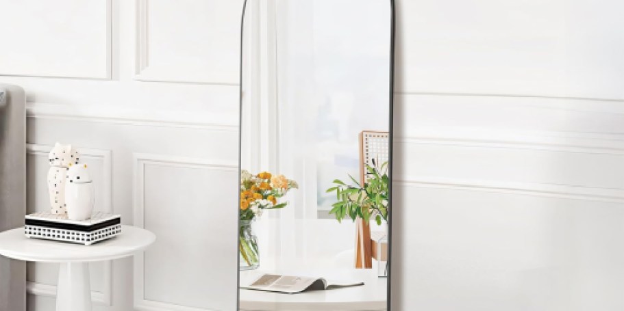 Arched Full-Length Mirror Only $34.99 on Amazon (Reg. $60)