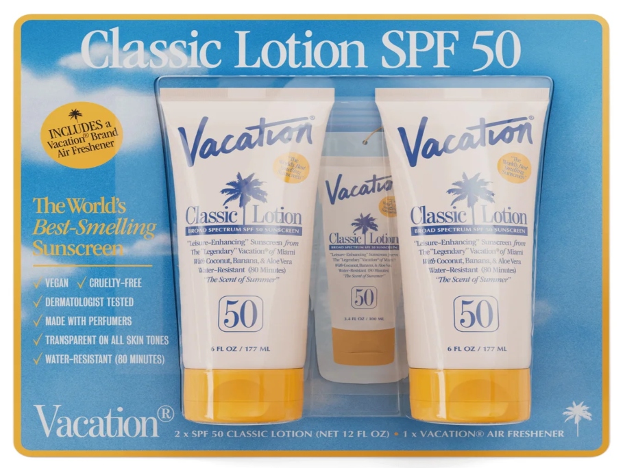 Vacation Classic Lotion SPF Set