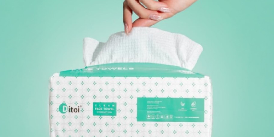 Disposable Facial Towels 60-Count UNDER $5 Shipped on Amazon | Clean Skin Club Alternative!