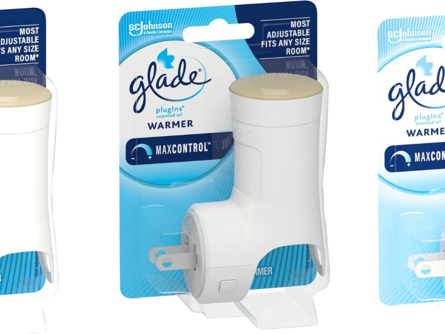 glade air freshener plugin package stock image