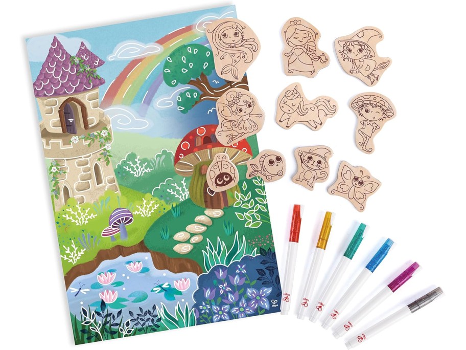 magnet and markers playset