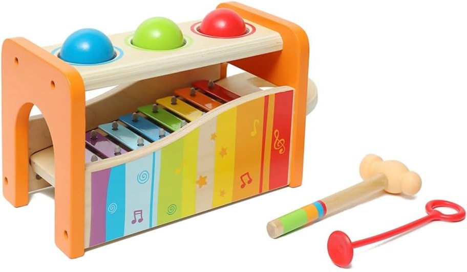 xylophone bench toy 
