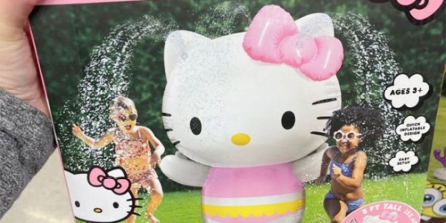Hello Kitty 5′ Inflatable Sprinkler Only $34.96 on Walmart.com