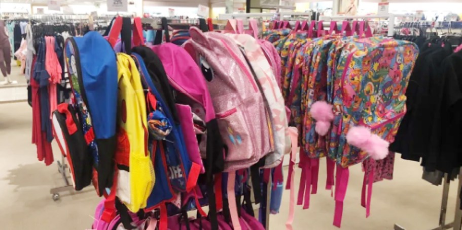 Macy’s 5-Piece Backpack Sets Only $19.99 | Disney, Minecraft, Pokémon, & More