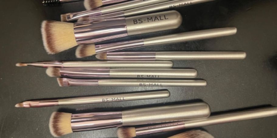 Huge 14-Piece Makeup Brush Set Only $8.99 on Amazon (Reg. $13)