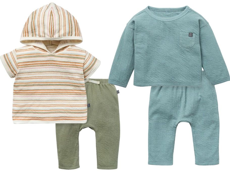 two modern moments baby 2 piece sets