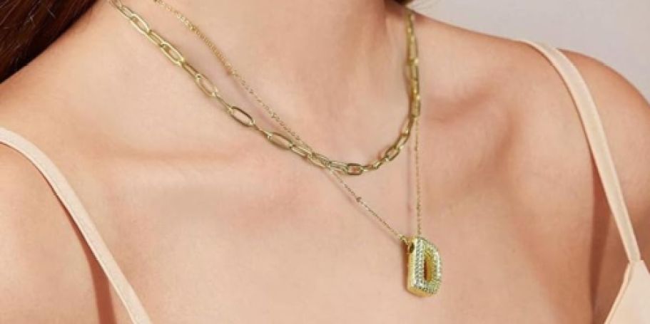 Bubble Initial Necklaces Just $3.49 on Amazon – Great Gift Idea!