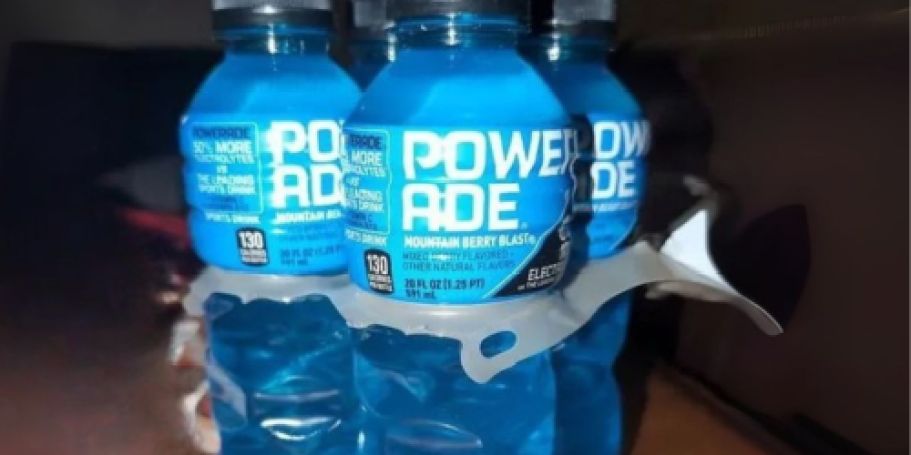 TWO Powerade Sports Drink 8-Packs Only $6 on Target.com (Just $3 Each!)